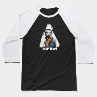 Top Boy - Netflix show Fan Art Baseball T-Shirt